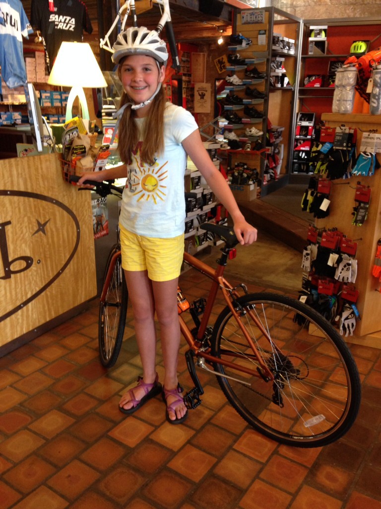 Kate with her new KONA DEW! Looking Good!