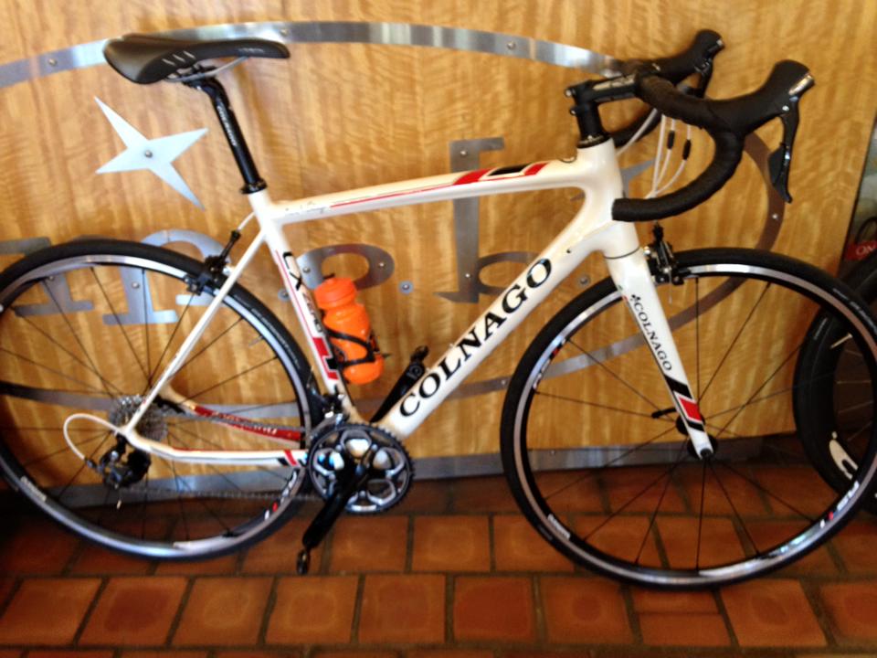 Look for this super cool Colnago CX Zero out on the roads! Looking Good!