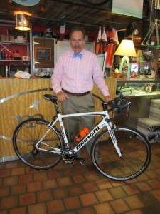 Dick with his new Bianchi Intenso! Looking Good!