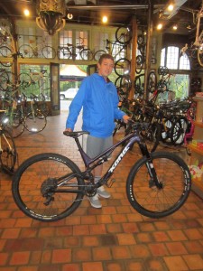 Will with his new Kona Process 111! Looking Good!
