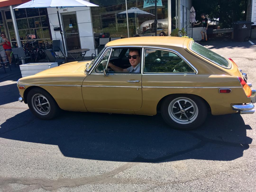 James and MGB GT