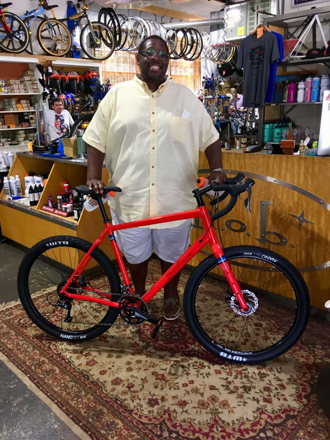 Earl with his new Salsa Journeyman